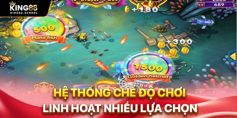 Bắn Cá Ica – Trải Nghiệm Công Nghệ Hiện Đại Khi Săn Cá 3 Hệ thống chế độ chơi linh hoạt nhiều lựa chọn